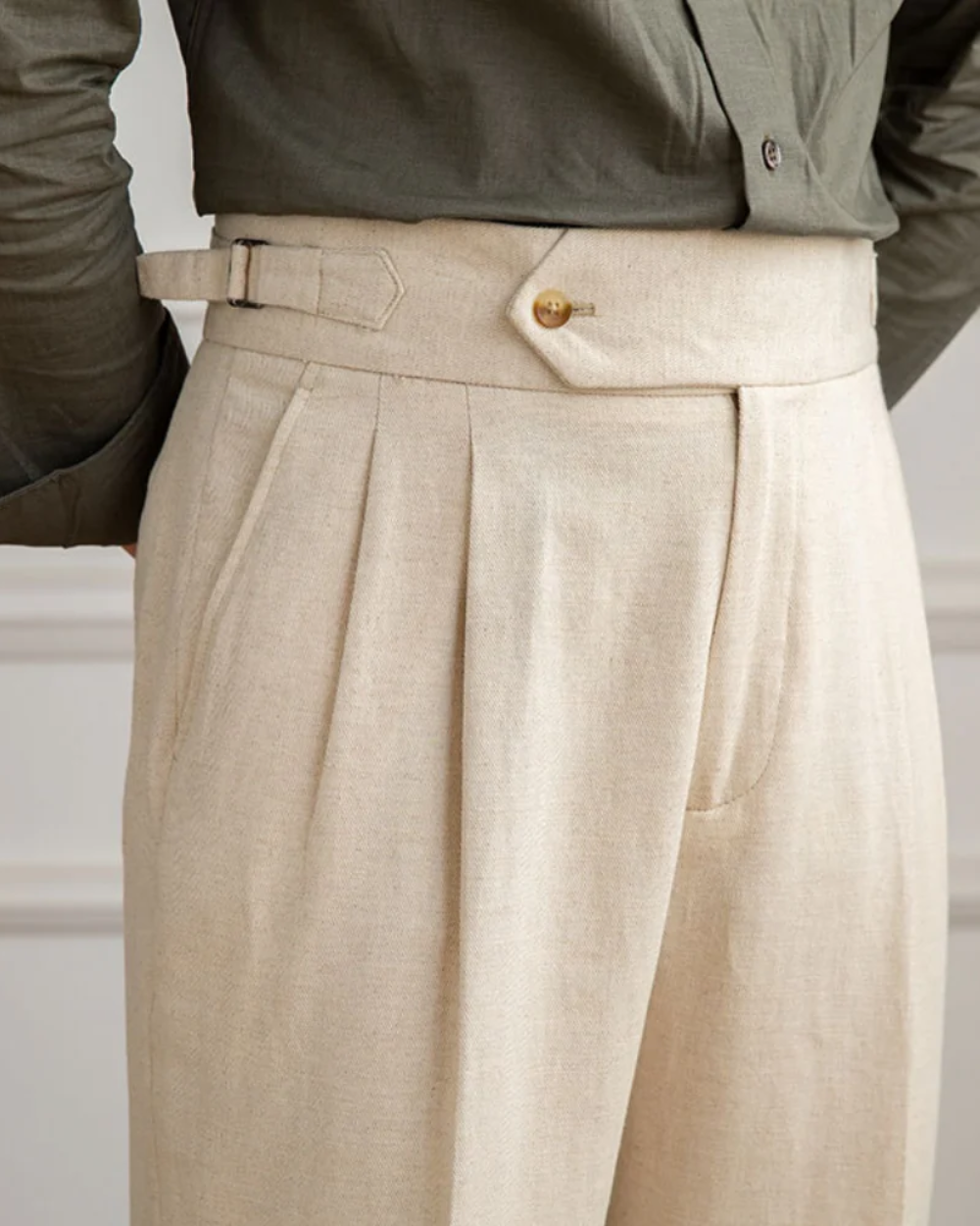 Pantalone in lino Bali